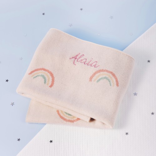 Dreams of Wonder™ Soft Knit Blanket - Blush Petal